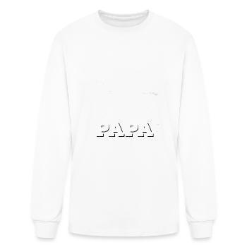 I'M Not Retired I'M A Professional Papa - Men's Long Sleeve T-Shirt - white - Front