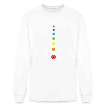 Product Alignmentlongsleeve Chakra - Men's Long Sleeve T-Shirt - white - Front