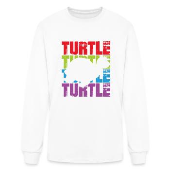 Turtle - Men's Long Sleeve T-Shirt - white - Front