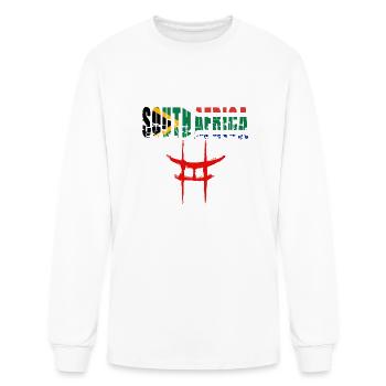 South Africa Rugby - Men's Long Sleeve T-Shirt - white - Front