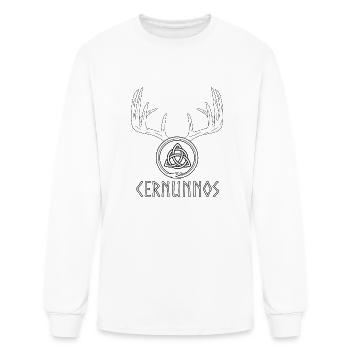 Cernunnos Celtic God - Men's Long Sleeve T-Shirt - white - Front