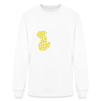 Dont Worry Be Hoppy - Men's Long Sleeve T-Shirt - white - Front