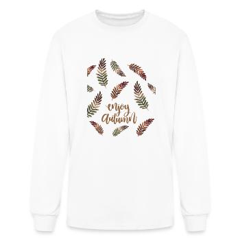 Pine tree leaves - Men's Long Sleeve T-Shirt - white - Front