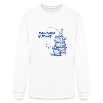 I am with the forbidden , free paths forbidden - Men's Long Sleeve T-Shirt - white - Front