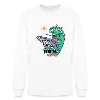Subscribe - Men's Long Sleeve T-Shirt - white - Front
