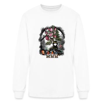 Wizard Forest Dweller Premium - Men's Long Sleeve T-Shirt - white - Front