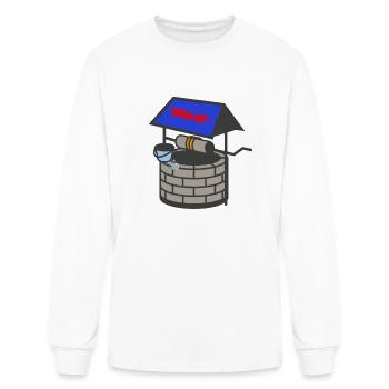 The Thirst Quencher - Men's Long Sleeve T-Shirt - white - Front