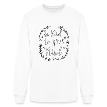 "Emotionally Loading… Please Stand By" - Men's Long Sleeve T-Shirt - white - Front