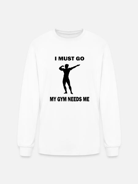mygym - Men's Long Sleeve T-Shirt - white