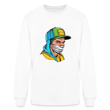 freedom - Men's Long Sleeve T-Shirt - white - Front