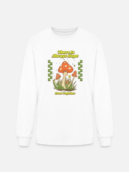 There is always hope - Men's Long Sleeve T-Shirt - white