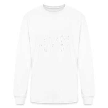 Bartender Bouncer I Know The Owner Too - Men's Long Sleeve T-Shirt - white - Front