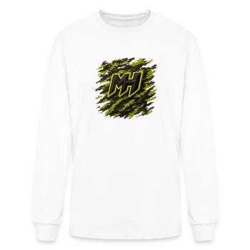 MH Digit Camo - Men's Long Sleeve T-Shirt - white - Front