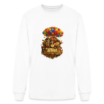 End of World Skeleton Parade - Men's Long Sleeve T-Shirt - white - Front