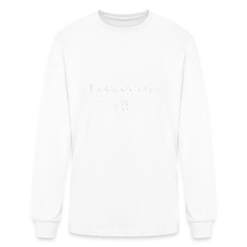 I'M A Simple Woman Wine Dog Lover - Men's Long Sleeve T-Shirt - white - Front