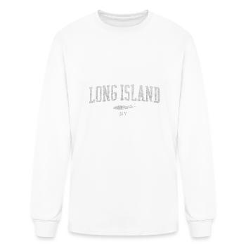 Long Island Ny Men & Womens - Men's Long Sleeve T-Shirt - white - Front