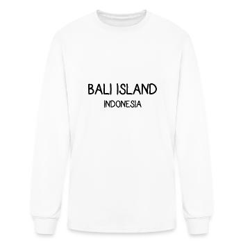 Bali Island - Men's Long Sleeve T-Shirt - white - Front