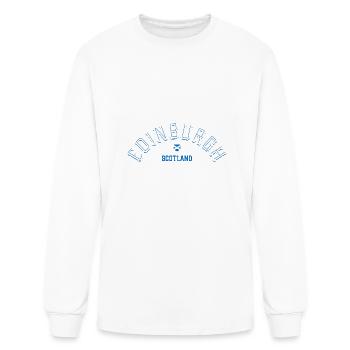 Édimbourg Écosse - T-shirt à manches longues Homme - blanc - Devant