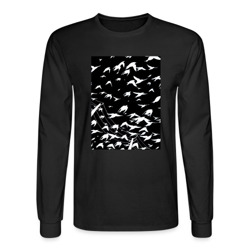sparrows negative - Men's Long Sleeve T-Shirt