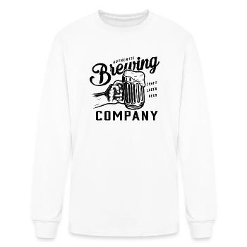 Brewing Company - Men's Long Sleeve T-Shirt - white - Front