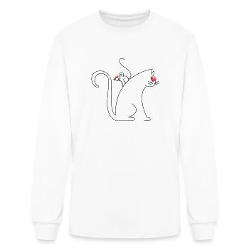 Love is fun... - Men's Long Sleeve T-Shirt - white - Front