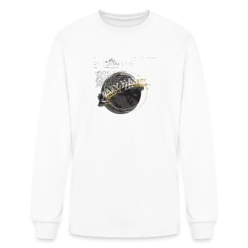 Daily Planet Circle Poster - Men's Long Sleeve T-Shirt - white - Front