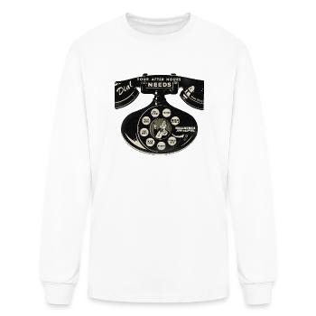 Vintage St. Louis Liquor Store - Men's Long Sleeve T-Shirt - white - Front