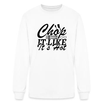 Chop it like it s hot - Men's Long Sleeve T-Shirt - white - Front