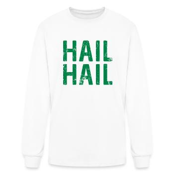 Hail Hail Glasgow Celtic Football Club Green - Men's Long Sleeve T-Shirt - white - Front