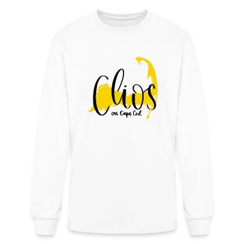 Clios Cape Cod Design - Men's Long Sleeve T-Shirt - white - Front