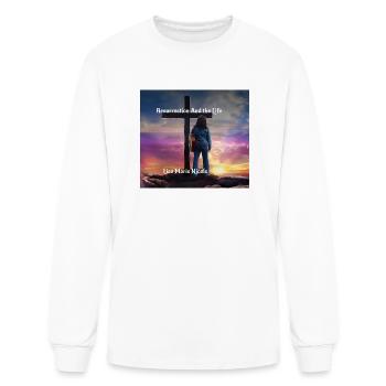 Resurrection And the Life 2025 single - Men's Long Sleeve T-Shirt - white - Front