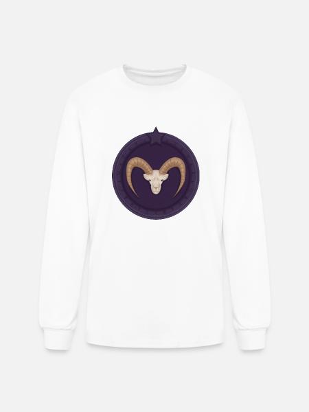 capricorn - Men's Long Sleeve T-Shirt - white