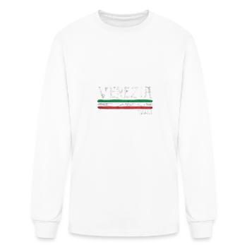 Vintage Venice Venezia Italy - Men's Long Sleeve T-Shirt - white - Front