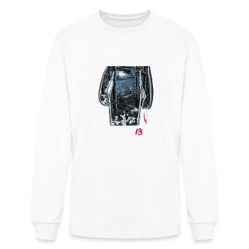 Friday The 13Th Movie Poster - Men's Long Sleeve T-Shirt - white - Front