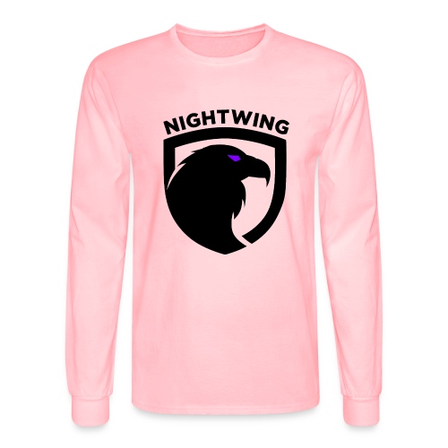 Nightwing Black Crest - Men's Long Sleeve T-Shirt