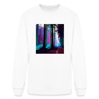 forest - Men's Long Sleeve T-Shirt - white - Front