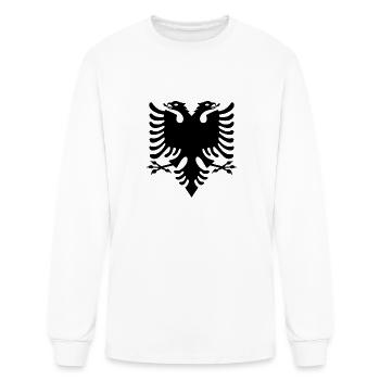 Albanian Eagle - Men's Long Sleeve T-Shirt - white - Front