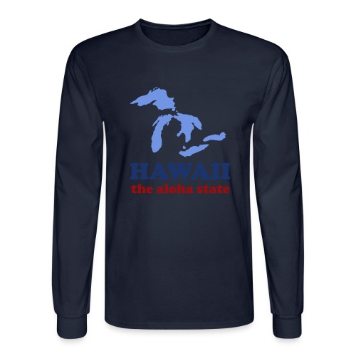 Geographically Impaired - Men's Long Sleeve T-Shirt