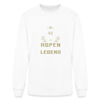 Aspen Name T Shirt - Aspen Dragon Lifetime Member - Men's Long Sleeve T-Shirt - white - Front