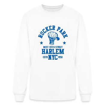 RUCKER PARK - Men's Long Sleeve T-Shirt - white - Front