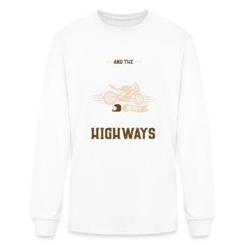 And The Lord Said Go Out Into Th... - Men's Long Sleeve T-Shirt - white - Front