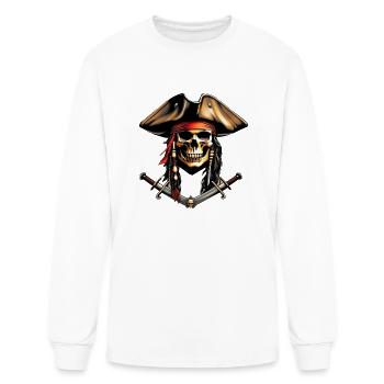 Ocean Raiders - Men's Long Sleeve T-Shirt - white - Front
