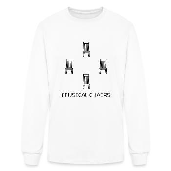 Dance of Destiny Musical Chairs Adventure - Men's Long Sleeve T-Shirt - white - Front