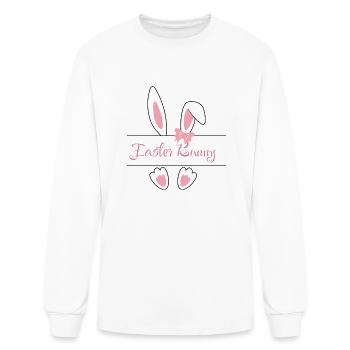 HAPPY EASTER DAY - Men's Long Sleeve T-Shirt - white - Front