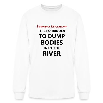 Emergency Regulations - Men's Long Sleeve T-Shirt - white - Front