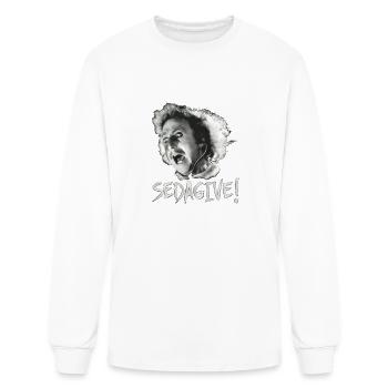 Young SEDAGIVE - Men's Long Sleeve T-Shirt - white - Front