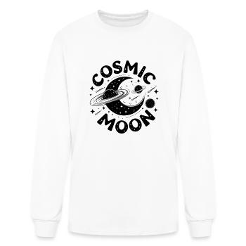 Enchanting Celestial Art and Lunar Beauty Designs - Men's Long Sleeve T-Shirt - white - Front