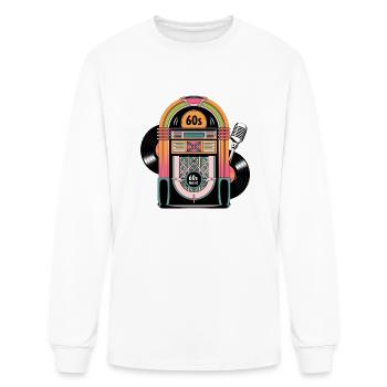 Retro Sixties Designs for Nostalgic Fans - Men's Long Sleeve T-Shirt - white - Front