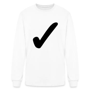 Ok - Men's Long Sleeve T-Shirt - white - Front