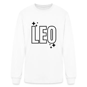 Leo Zodiac - Men's Long Sleeve T-Shirt - white - Front